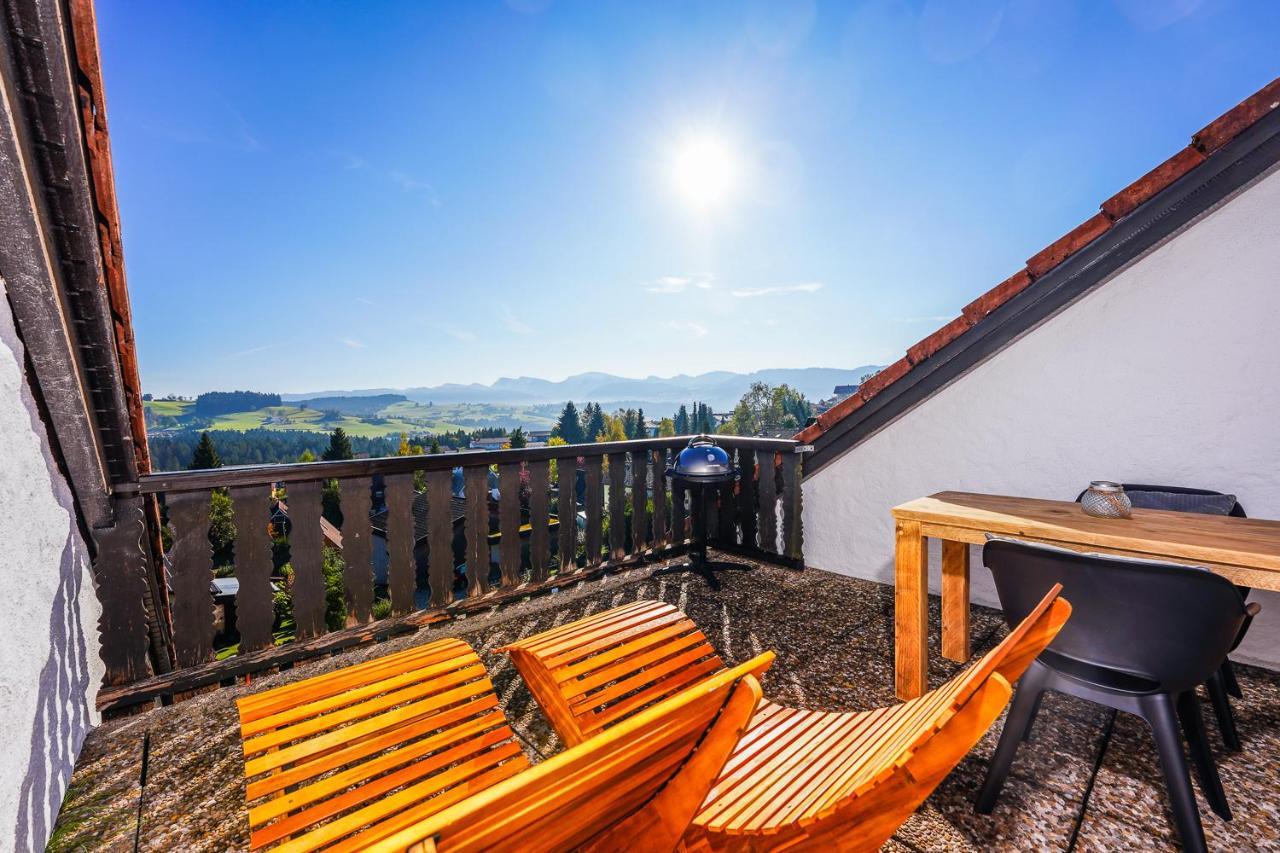 Allgaeu Chalet Mit Berg-Panorama Oberreute Exteriér fotografie